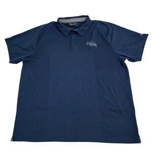 Under Armour HeatGear Men's Embroidered "The Link" Blue Polo Golf Shirt Size 2XL